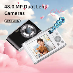 DC306 HD Dual-Camera Autofocus Student Digital Camera