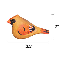 Hand-Carved Cardinal Bird DIY Painting Kit