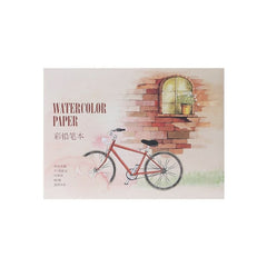 12-Sheet A5/A6 Watercolor Sketchbook Drawing Paper