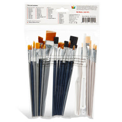 Studio 35-Piece Nylon Bristle Brush Set