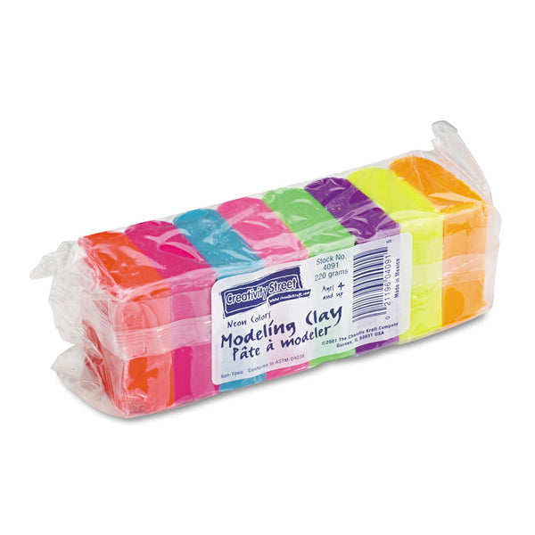 Creativity Street Neon Modeling Clay Assortment