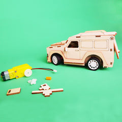 2.4GHz RC SUV Car DIY STEM Toy