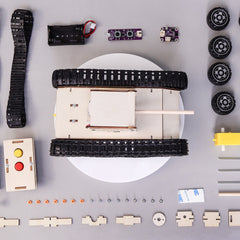 Remote-Controlled Tank DIY STEM Educational Toy