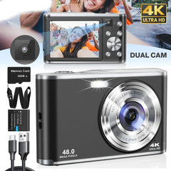 DC306 HD Dual-Camera Autofocus Student Digital Camera