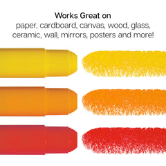 Tempera Paint Sticks 60-Color Creative Art Set