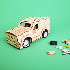 2.4GHz RC SUV Car DIY STEM Toy