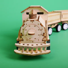 DIY Train Building STEM Educational Toy Kit