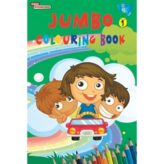 Jumbo Coloring Book For Kids Ages 4-8