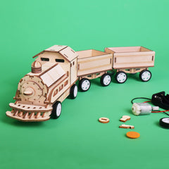 DIY Train Building STEM Educational Toy Kit