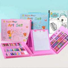 208-Piece Extra-Large All-In-One Art Supplies Set