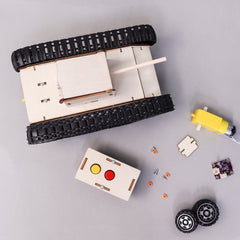 Remote-Controlled Tank DIY STEM Educational Toy