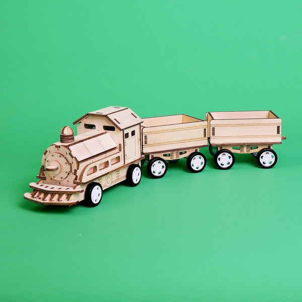 DIY Train Building STEM Educational Toy Kit