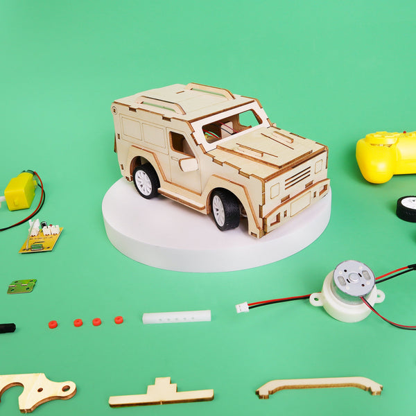 2.4GHz RC SUV Car DIY STEM Toy