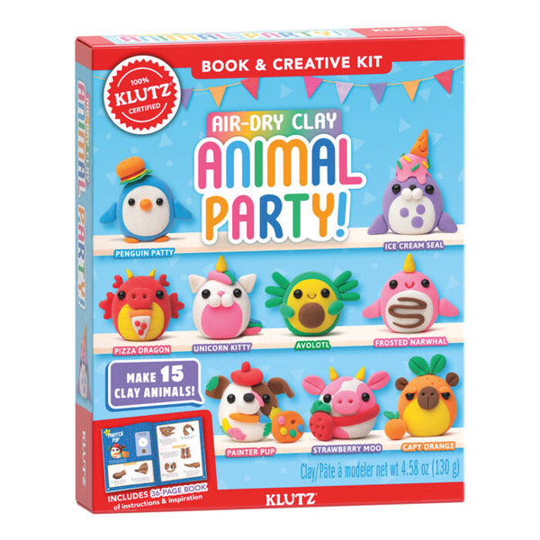 Air-Dry Clay Animal Party Craft Kit