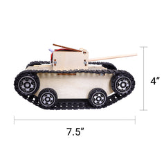 Remote-Controlled Tank DIY STEM Educational Toy