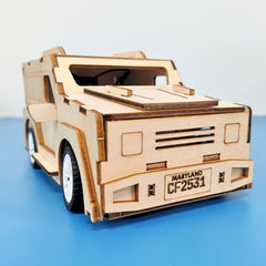 2.4GHz RC SUV Car DIY STEM Toy