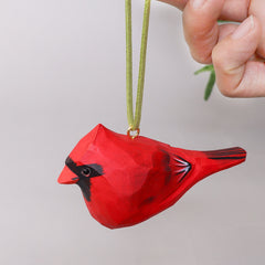 Hand-Carved Cardinal Bird DIY Painting Kit