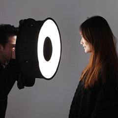 Foldable Round Ring Softbox Flash Diffuser