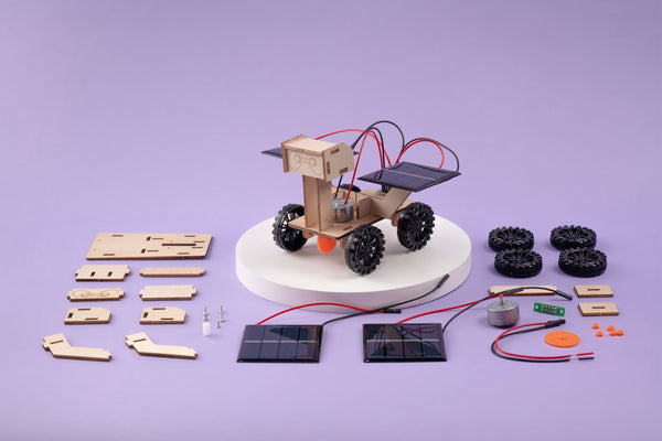 Solar-Powered Mars Rover DIY STEM Educational Kit