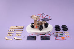 Solar-Powered Mars Rover DIY STEM Educational Kit