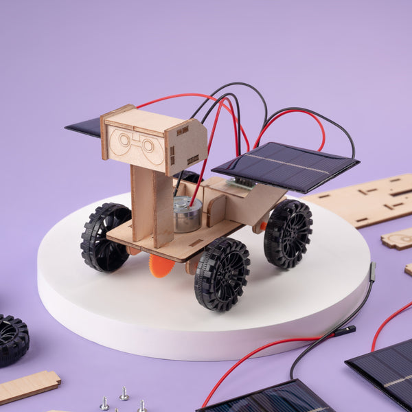 Solar-Powered Mars Rover DIY STEM Educational Kit