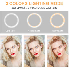 10-Inch LED Ring Light Stand