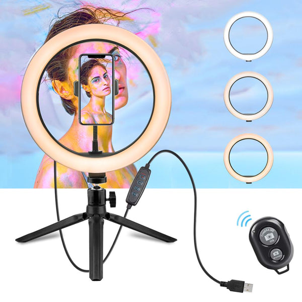 10-Inch LED Ring Light Stand