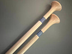 Purple Glitter Resin Maple Knitting Needle Set