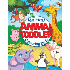 My First Animal Toddler Coloring Book