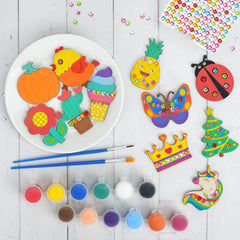 DIY Wooden Glow-In-Dark Magnet Craft Kit