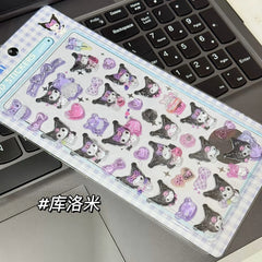 3D Sanrio Character Jelly Crystal Decorative Stickers