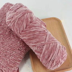 95g Chenille Soft Velvet Knitting Crochet Yarn