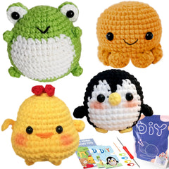 Animal Series Crochet Starter Kit For Beginners