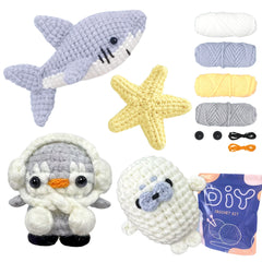 Animal Series Crochet Starter Kit For Beginners