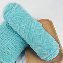 95g Chenille Soft Velvet Knitting Crochet Yarn