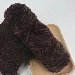 95g Chenille Soft Velvet Knitting Crochet Yarn