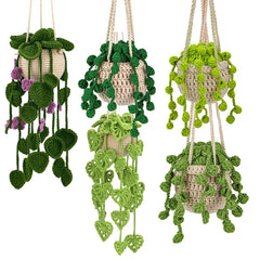 Crochet Hanging Plant Knitting Kit