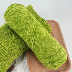 95g Chenille Soft Velvet Knitting Crochet Yarn