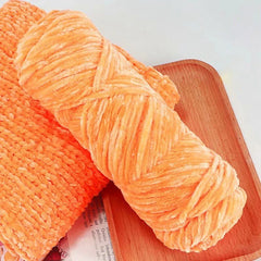95g Chenille Soft Velvet Knitting Crochet Yarn
