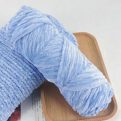 95g Chenille Soft Velvet Knitting Crochet Yarn