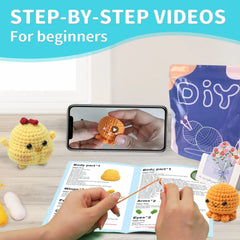 Animal Series Crochet Starter Kit For Beginners