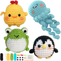 Animal Series Crochet Starter Kit For Beginners