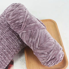 95g Chenille Soft Velvet Knitting Crochet Yarn