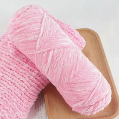 95g Chenille Soft Velvet Knitting Crochet Yarn