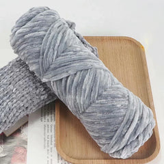 95g Chenille Soft Velvet Knitting Crochet Yarn