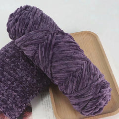 95g Chenille Soft Velvet Knitting Crochet Yarn