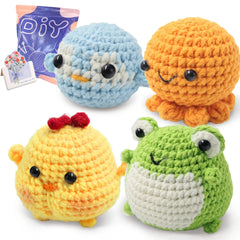 Animal Series Crochet Starter Kit For Beginners