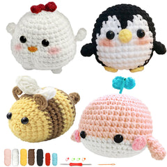 Animal Series Crochet Starter Kit For Beginners