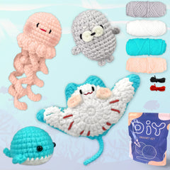 Animal Series Crochet Starter Kit For Beginners