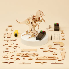 DIY T-Rex Dinosaur Robot STEM Educational Toy